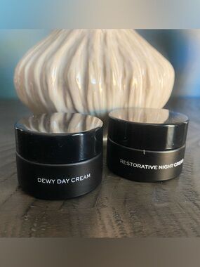 Dewy Day Cream & Restorative Night Cream Duo - Black by DIME
